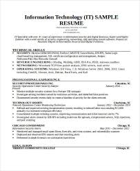 free 16+ it resume samples in ms word pdf