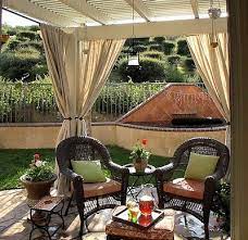 Painters Tarps For The Patio Outdoor Drapes Outdoor Curtains Outdoor Living
