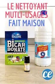 Bicarbonate Vinaigre Blanc Le Nettoyant Multi Usage Pour Une Maison Nickel Chrome Recette Produit De Nettoyage Faits Maison Nettoyant Multi Usage Produit Menager Maison
