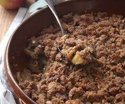 Recette Facile De Crumble Aux Pommes Facon Rustique Recette Crumble Pomme Crumble Alimentation