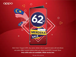 Satu kata tersebut memang tidak pernah bisa dilepaskan dari bangsa indonesia. Oppo Menawarkan Rebat Istimewa Khusus Kepada Warga Emas Sempena Sambutan Merdeka Ke 62 Tahun Ini