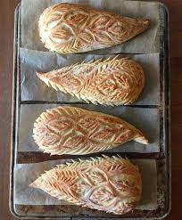 Sourdough Bread Paisley Loaves With Folk Style Scoring And Filled With Rye Chives Gruyere And Jarlsberg Bread Scoring Bread Art Homemade Bread
