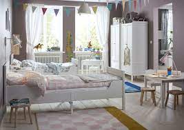 sundvik meegroeibed wit 80x200 cm ikea ikea slaapkamer ikea kinderen slaapkamer meisjesslaapkamer