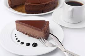 Deliziosa variante senza cottura in forno della classica cheesecake americana. Cheesecake Al Cioccolato E Ganache Al Cioccolato Fondente