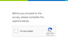 Using this method, you have to pass through the online survey, but you would not have to enter your details. Captcha Verification Question