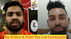Roy Krishna & Prabir Das Live Conversation🔥ATK-MohunBagan