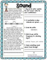 Sound Reading Assessment Science Lessons Middle School Reading Passages Music Education Quotes