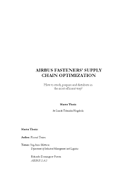 Over 18 years aerospace experience with airbus, holding several management positions, including overseeing supplier development and lean management; Airbus Supply Chain Supply Chain Reliability Engineering