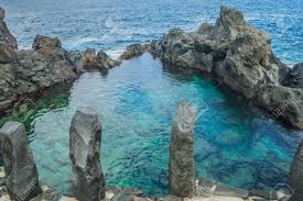 Natural Swimming Pool Charco De La Laja At The North Of Tenerife Stock Photo Picture And Royalty Free Image Image 70756947