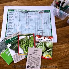 When do i start zucchini seeds indoors. Spring Indoor Seed Starting Schedule Free Printable Northern Homestead