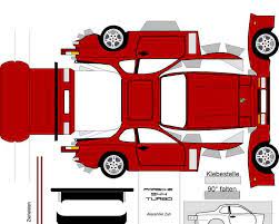 Ich suche schon seit längerer zeit eine druckerei für den druck auf pappe. Porsche 944 Turbo Porsche Bastelarbeiten Aus Papier Und Pappe Papier