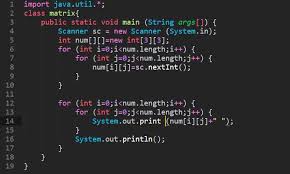 The Java Spring Tutorial Learn Java S Popular Web Framework Torrent Code Snippet Of Input Matrix And Display Using Java Programming Language Coding Java Programming Java Programming Language