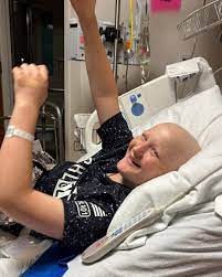 Will Roberts returns home after bone cancer surgery