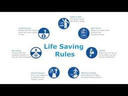 Conduct gas tests when required. Life Saving Rules Wamco Safety Dance Youtube