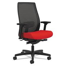 Hon Endorse Mesh Mid Back Work Chair Supports Up To 300 Lbs Ruby Seat Black Back Black Base Lwim2acu67 Officecrave Com Work Chair Chair Task Chair