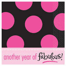 Another Year Of Fabulous Lunch Napkins 16 Count Party Themes Party Supply In Stock About Costume Shop