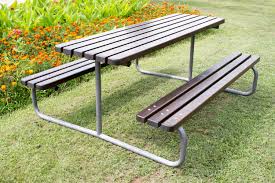 Picnic tables are available in a wide variety of configurations — some have bench seating (attached and not), others have individual seats, some are made completely of wood, others have a. Metal Picnic Table 113 Designermobel Architonic