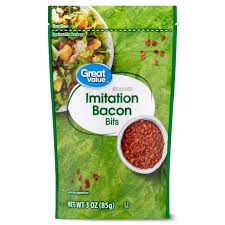 Great Value Bacon Flavored Bits, 3 oz ...