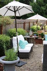 My Backyard The Secret To Creating An Inviting Outdoor Space The Inspired Room Pea Gravel Patio Backyard Design Backyard