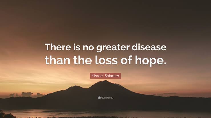Image result for hope is diesase quotes"