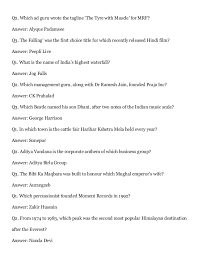 A few centuries ago, humans began to generate curiosity about the possibilities of what may exist outside the land they knew. Bollywood Quiz Questions With Answers