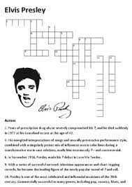 Crosswords are not simply an entertaining hobby activity according to many scientists. Elvis Presley Crossword By Steven S Social Studies Tpt