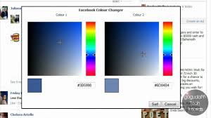 You are also limited to 130 characters in colored facebook posts. How To Change Your Facebook Color Scheme Youtube