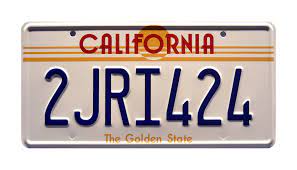 The Fast And The Furious Dominic Toretto S Charger License Plate The Furious California License