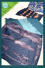 I have two middle schoolers in my house now, a boy and a girl, and this project appealed to both of them! Bleached Tie Dye For Kids The Kitchen Table Classroom