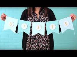 Diy Baby Shower Decor How To Make Banners Baby Shower Banner Diy How To Make Banners Baby Shower Diy