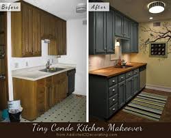 Before After My Kitchen Finally Finished Addicted 2 Decorating Kitchen Remodel Small Condo Kitchen Kitchen Makeover