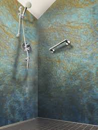 Shower Walls Built From Epoxy Poured Over Panels Bathroom Shower Walls Epoxy Countertop Bathroom Wall Panels