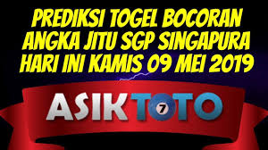 Prediksi Togel Bocoran Angka Jitu Sgp Singapura Hari Ini Kamis 09 Mei 2019 Sydney Singapura 25 April
