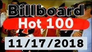 Billboard Hot 100 Top 100 Songs Of The Week November 17