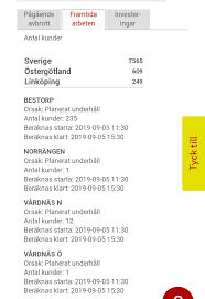 Vi erbjuder el, gas, värme och kyla. Idag Har Eon Ett Planerat Stromavbrott Ica Nara Bestorp Facebook