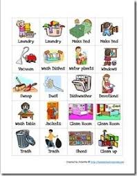 Free Preschool Chore Charts Preschool Chore Charts