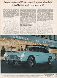 1963 65 Aston Martin Db5 The James Bond Goldfinger Car Color Ad Aston Martin Db5 Aston Martin Lagonda Aston Martin