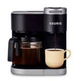 When keurig machines are plugged in, even when turned off, the solenoids remain activated — a design flaw, in my opinion. Keurig Duo Single Serve Carafe Coffee Maker Canadian Tire