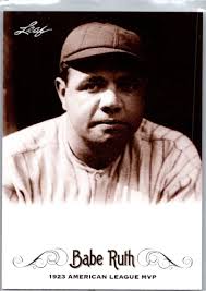 2016 Leaf Babe Ruth Collection #04 Babe Ruth