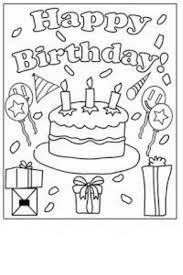 Birthday Coloring Page Happy Birthday Coloring Pages Birthday Coloring Pages Coloring Pages