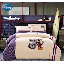 The mickey mouse comforter set is ideal for any boy's room. Disney Mickey Mouse Adult Kids Plaid Twin Double Queen Bedding Set Duvet Cover Flatsheet Pillowcases No Comforter Filling Buy At The Price Of 51 09 In Aliexpress Com Imall Com