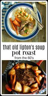 If the soup is too thick, add a splash of cream, milk or. That Old Lipton Onion Soup Pot Roast Recipe Frugal Hausfrau