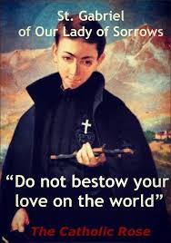 St Gabriel Saint Quotes Catholic Saint Quotes Catholic