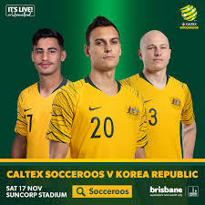 The australia national soccer team represents australia in international men's soccer.officially nicknamed the socceroos, the team is controlled by the governing body for soccer in australia, football australia, which is currently a member of the asian football confederation (afc) and the regional asean football federation (aff) since leaving the oceania football confederation (ofc) in 2006. Caltex Socceroos Vs Korea Republic Football Far North Coast