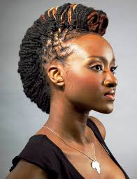 Braids (also referred to as plaits) are a complex hairstyle formed by interlacing three or more strands of hair. Braided Mohawk On Short Natural Hair Novocom Top