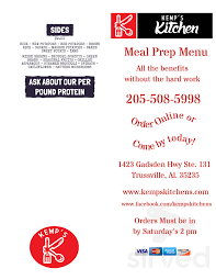 We did not find results for: Kemp S Kitchen Trussville Menu In Trussville Alabama Usa