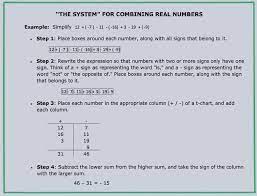 Combining Integers Instead Of Adding And Subtracting Them Opinion Number System Worksheets Real Number System Math Addition Worksheets