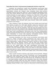 British mula campurtangan di tanah melayu bermula 11 ogos 1786 apabila francis light menduduki pulau pinang. Forum5 Docx Senaraikan Lima Faktor Yang Mendorong Kedatangan British Ke Negara Kita Kestabilan Dan Kemakmuran Negara Kita Menyebabkan Kuasa Kuasa Course Hero