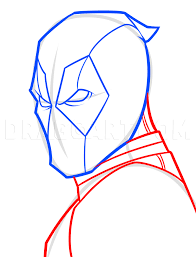 Mar 12, 2021 · draw a small triangle at the top of the head, placing it next to one side of the vertical face guideline and pointing the tip of the triangle away from the same vertical line. Drawing Deadpool Easy Step By Step Drawing Guide By Dawn Dragoart Com