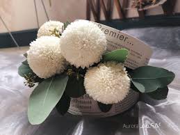 aurora ᓄᓇᕋᐃᑦ 腸斷送韶華 為惜楊花 雪球搖曳逐風斜 容易著人容易去 飛過誰家 張先 浪淘沙 腸斷送韶華 florist 플라워 鮮花 體驗課 桌花